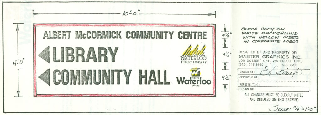 McCormick Branch Sign